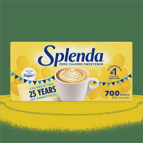 OFFSITE Splenda Zero Calorie Sweetener, Sugar Substitute Packets - 700ct