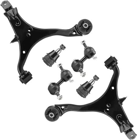 6pc Front Right Left Lower Control Arms Suspension Kit Fit for Honda CR-V 2002