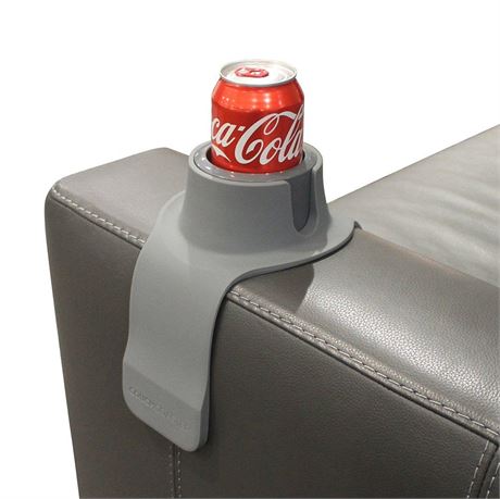 CouchCoaster - The Original and Patented Armrest Couch Cup Holder – A Weighted,