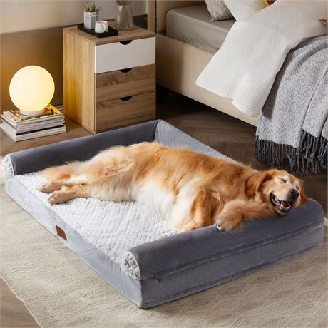 WNPETHOME Dog Beds for Medium Large Dogs, Orthopedic Sofa Mat Pillow with