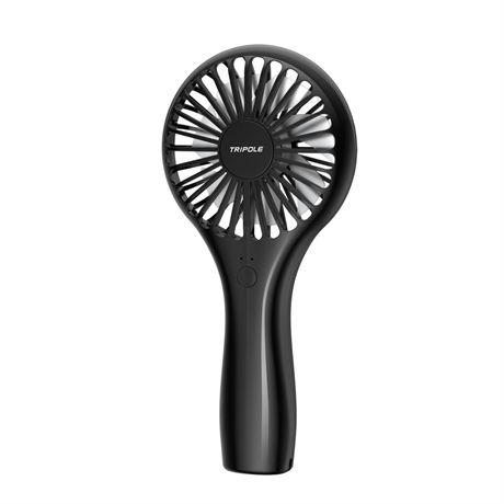 TriPole Handheld Mini Fan Battery Operated Small Personal Portable Fan Speed