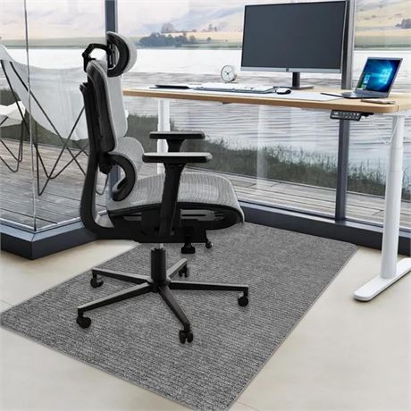 Jakarl Office Chair Rug for Hardwood Floor, Office Chair Mat Under Desk