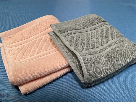 Martha Stewart Collection Spa 100% Cotton Washcloth, 13" X 13", Exclusively at