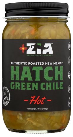 Zia Green Chile Company - Hatch Green Chile - Hot , 16 Oz