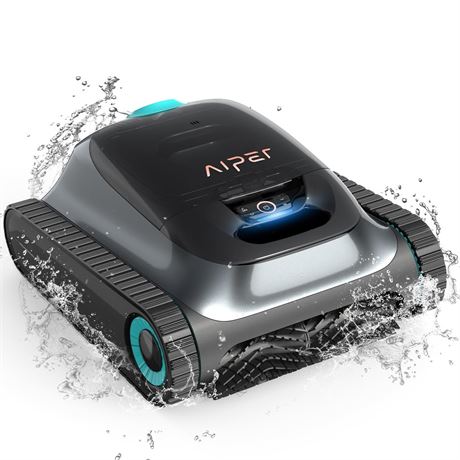 Aiper Scuba S1 - Robotic Pool Cleaner, Powerful Suction, 150-Min Runtime, Wall