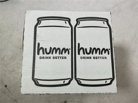 6 cans of HUMM Drinks