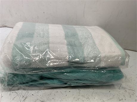 2-Large HEINSTON 
Dry Towels 
100% Cotton
Different Styles & Colors