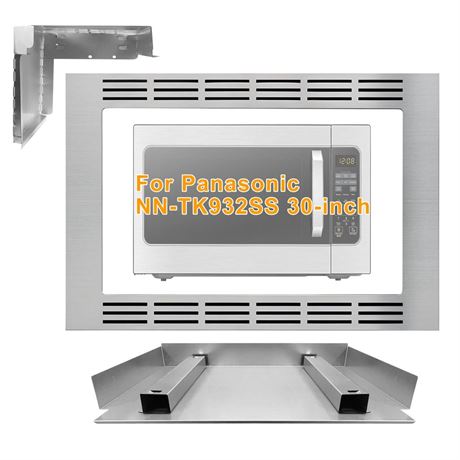 30-inch Trim Kit for Panasonic NN-TK932SS 2.2 cu ft Microwave Oven，30" Durable