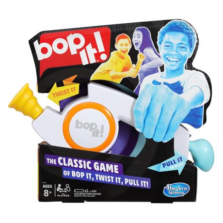 Hasbro Bop It! Electronic Game for Kids Ages 8 and Up, Kids Board Games for 1+