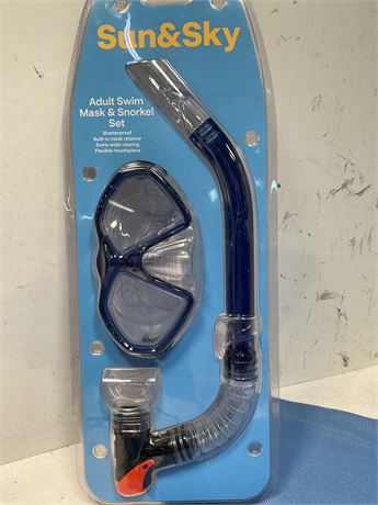 Sun&Sky adult swim mask & snorkel set