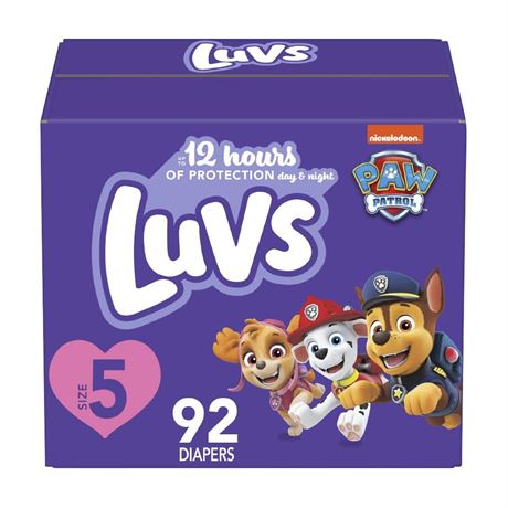 Luvs Diapers Size 5 92 Count