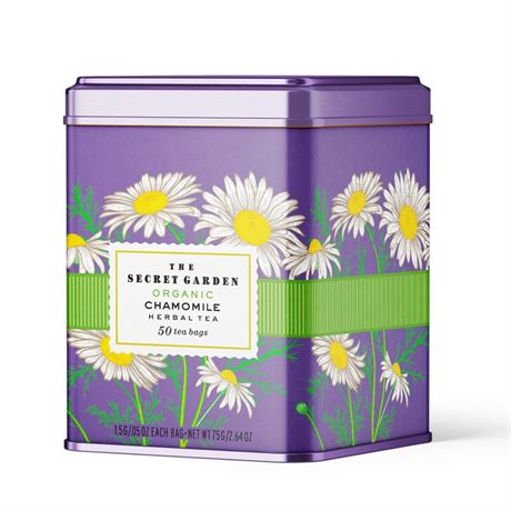 Life Plus Style Gourmet The Secret Garden Organic Chamomile Herbal Tea Bags