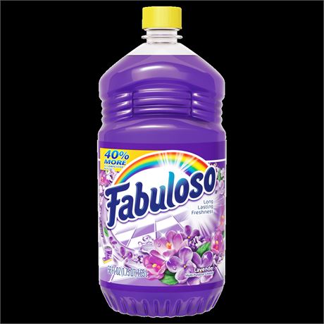 Fabuloso Multi-use Cleaner, Lavender Scent, 56 Oz Bottle ( CPC53041CT ) 2pack