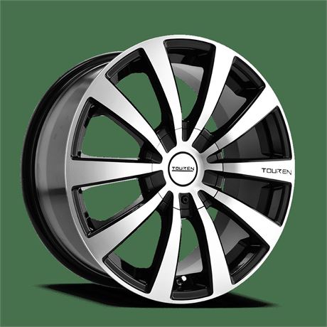 Touren Tr3-3130 15X7 4X100/4X114.3 40Et 67.1Cb Black/Machined Face/Machined Lip