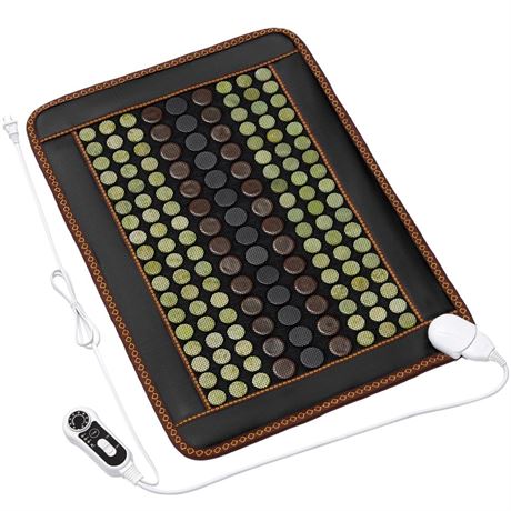 Far Infrared Heating Pad, Natural Jade and 2 Different Tourmaline Heating Pad,