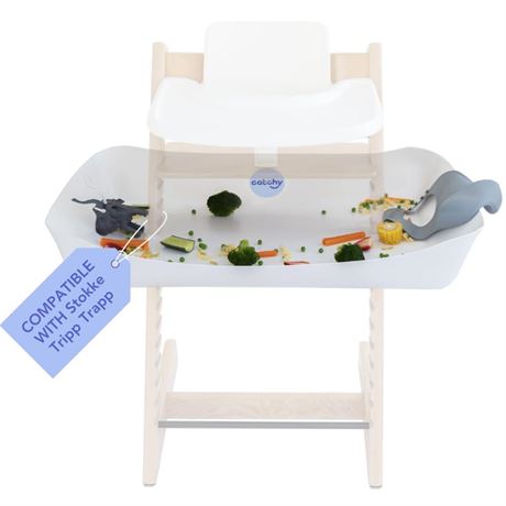 CATCHY - Food Catcher - Compatible with Stokke Tripp Trapp High Chair -