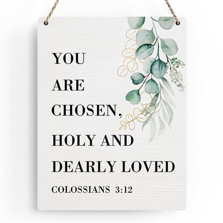 Inspirational Scripture Wall Art Bible Verses Colossians 3:12 Wall Decor