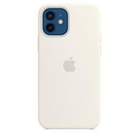 Apple Official Silicone Case with MagSafe Pristine - White - iPhone 12 / 12 Pro