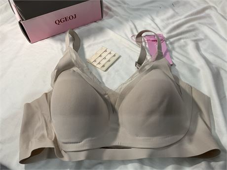 Honeylove Wireless Bra, Everyday T-Shirt style nude small
