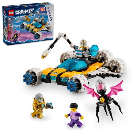 LEGO DREAMZzz Mr. Oz’s Space Car Toy, Transforming Vehicle Building Set,