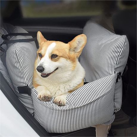 WOWMAX Dog Car Seat, Booster Pet Seat for Small & Medium Dogs, Upgrade Pet Car