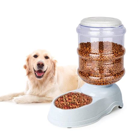 Automatic Dog Feeders - Dog Feeder Dispenser for Large Dogs,3 Gallon Capacity