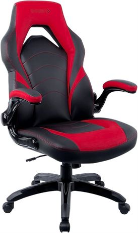 STAPLES 2710774 Gaming Chair Black and Red