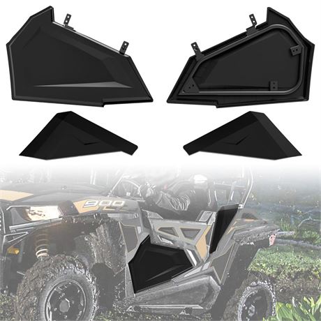 Lower Door Panels for RZR 900 50 inch 15-20, 50" Plastic Lower Door Insert