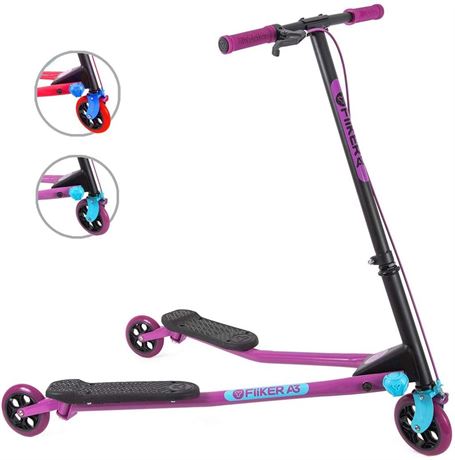 Yvolution Y Fliker Air A3 Drifting Scooter Foldable Swing Wiggle Scooter
