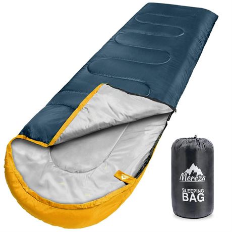 MEREZA Sleeping Bags XL for Adults Mens Large Wide Sleeping Bag for Camping