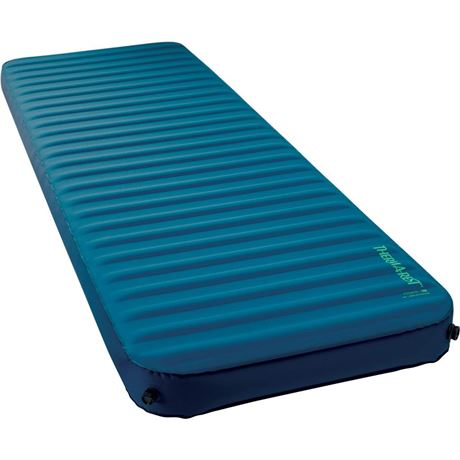 Therm-a-Rest MondoKing 3D Self-Inflating Camping Sleeping Pad Lyons Blue
