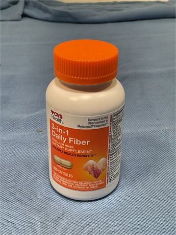 CVS Health 3-in-1 daily fiber 160ct