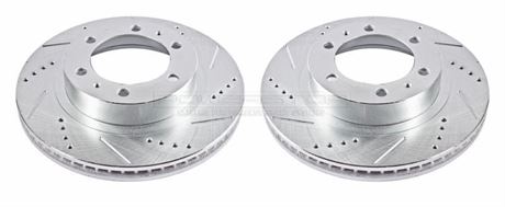 Power-Stop Archery Targets Power Stop JBR1121XPR Disc Brake Rotor Set Fits