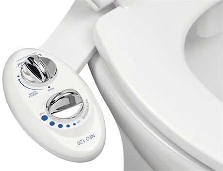LUXE Bidet Neo 120 Luxury Fresh Water Self-Cleaning Non-Electric Bidet