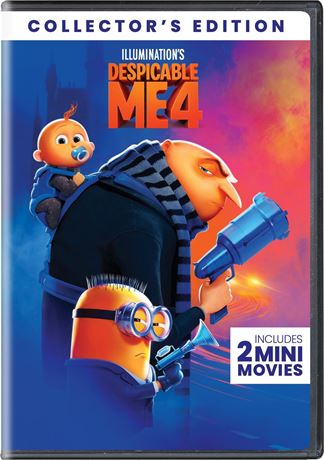 SDS Despicable Me 4 (DVD), Universal Studios, Kids & Family