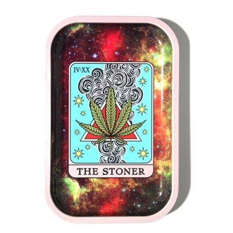 11  X 7  Medium Metal Rolling Tray - the Leaf Design Rolling Tray/ 2 trays