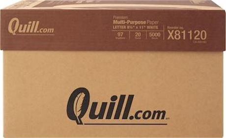 Quill Brand 8.5 X 11 Premium Multipurpose Paper, 20 Lbs, 97 Brightness, 500