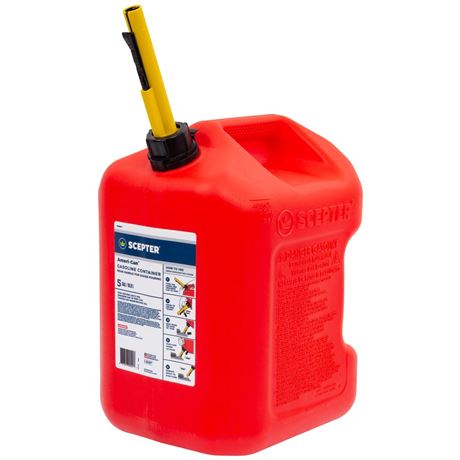 Scepter Ameri-Can 5 Gallon Gas Can w/ Dual Handles and Easy Flo Spill-Proof