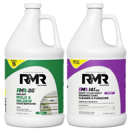 RMR Brands DIY Mold Remover Bundle - Complete Mold Killer & Stain Remover