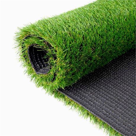 Artificial Grass Rug 3FTX5FT Fake Grass Indoor Outdoor, 1.38" Pile Height