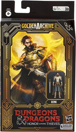 Hasbro Dungeons & Dragons Honor Among Thieves Golden Archive Xenk Collectible