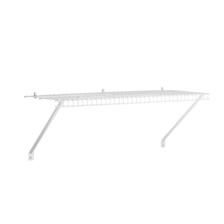 Rubbermaid Direct Wall Shelf, 3 Ft. Wide, Mounting Hardware Kit Included,