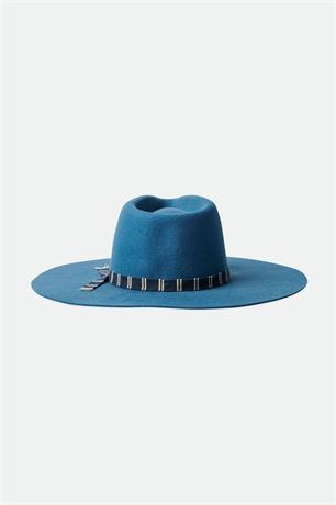 BRIXTON LEIGH FELT FEDORA XS