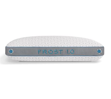 Bedgear Frost Performance 1.0 Pillow, Standard/Queen - White