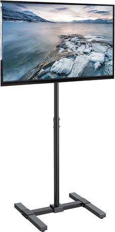 VIVO TV Floor Stand for 13 to 50 inch Flat Panel LED LCD Plasma Screens,