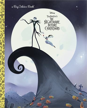 Golden Books The Nightmare Before Christmas Big Golden Book, Walmart Exclusive