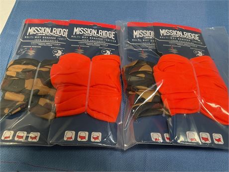 Mission Ridge Bandana With Gaiter Hunter Print, 2 ct - assorted (2pack)