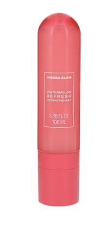 Amora Glow Watermelon Refresh Hydrating Mist, Face Mist for Moisturizing, 3.38