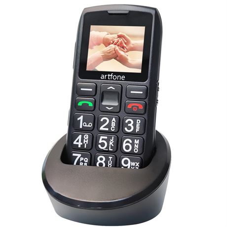 4G SIM-Free Mobile Phone for The Elderly with Big Button, LTE Unlocked Easy to