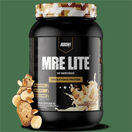 REDCON1 MRE LITE WHOLE FOOD PROTEIN- Banana Nut Bread